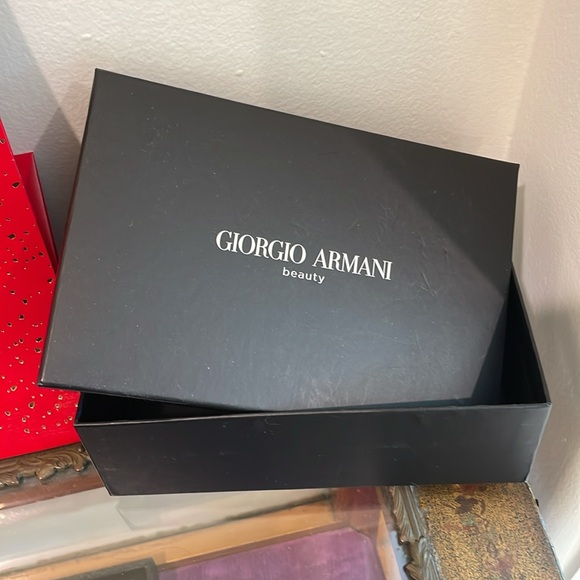♥️Giorgio Armani red clutch